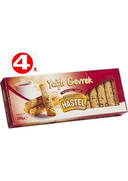 Yağlı Gevrek 500 G x 4 Paket