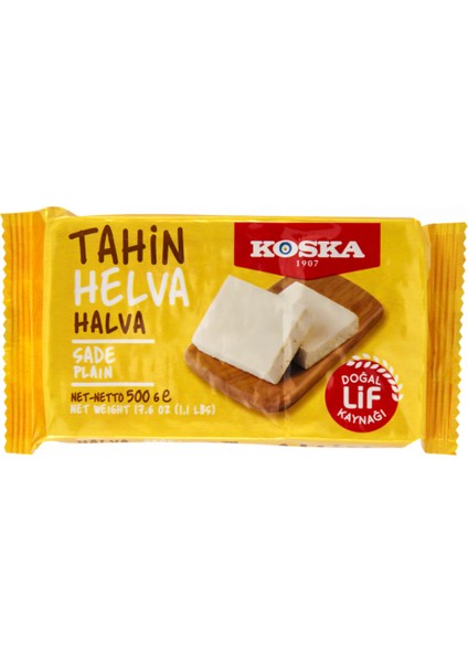 Sade Tahin Helvası 500 gr