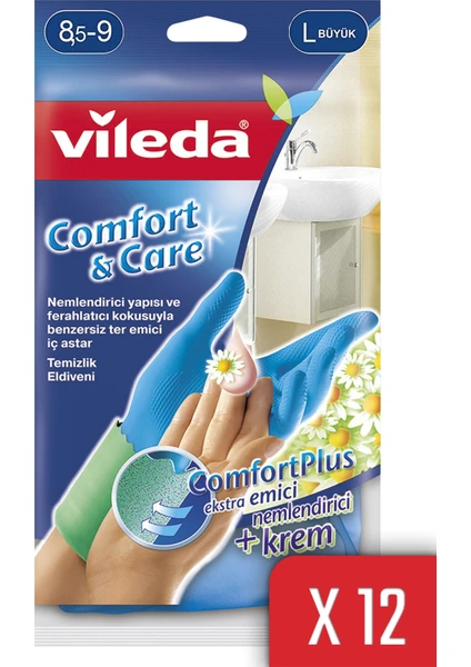 Comfort&care Eldiven Büyük Boy x 12 Paket