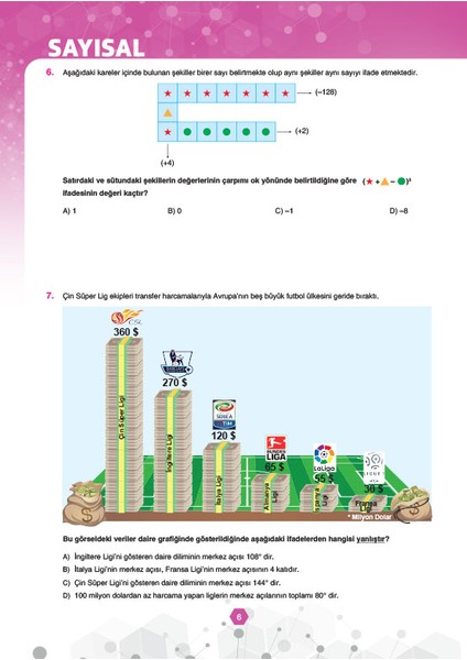 AYT Eşit Ağırlık Çözümlü 5 Deneme