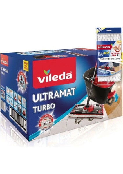 Ultramat Temizlik Seti + Ultramat Yedek Paspas