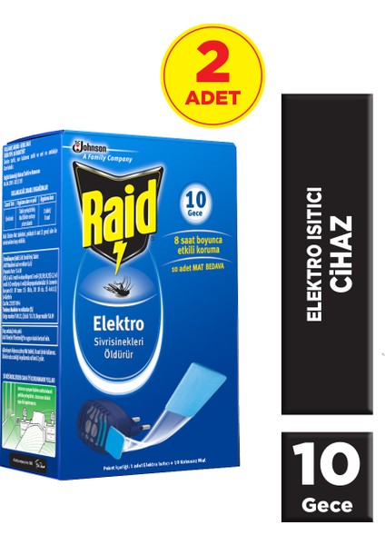 Elektro Mat Isıtıcı 2'li