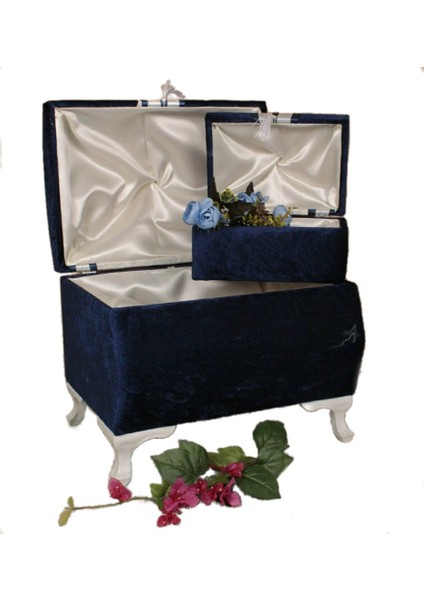 Damat 2'li Çeyiz Bohça ve Traş Sandık Takımı fiyatları