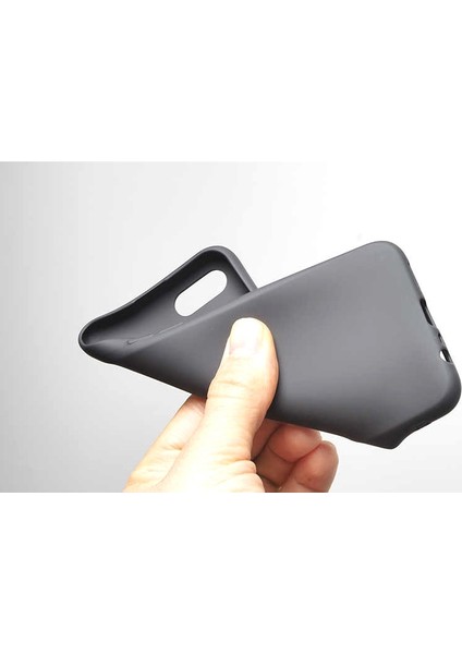 Realme C2 Kılıf Premier Silikon Esnek Koruma + Nano Glass - Bronz modelleri