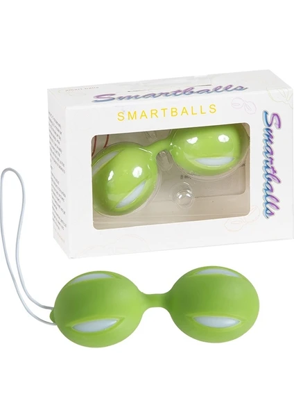 Smart Balls Kegel Green Silikon Ikili Vajinal Egzersiz Zevk Topu