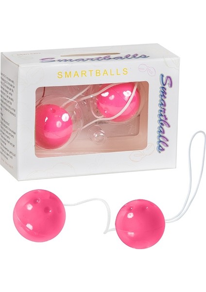 Smart Balls Pink Ikili Vajinal ve Anal Pempe Zevk Topu