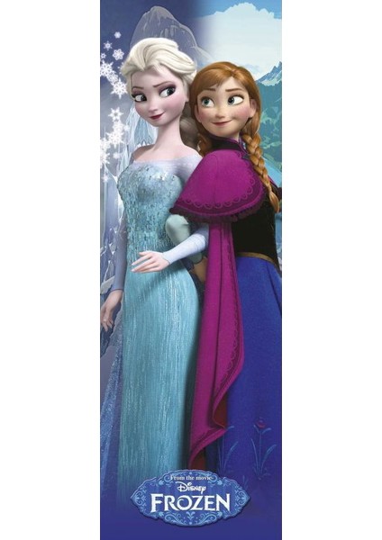 Frozen Anna & Elsa Door Poster