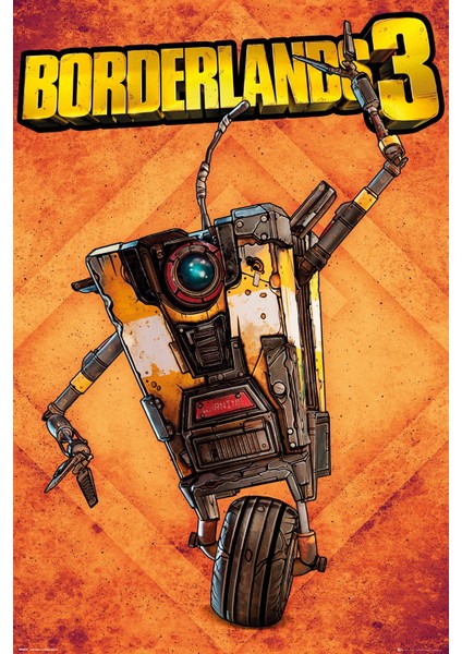 Borderlands3 Claptrap Maxi Poster