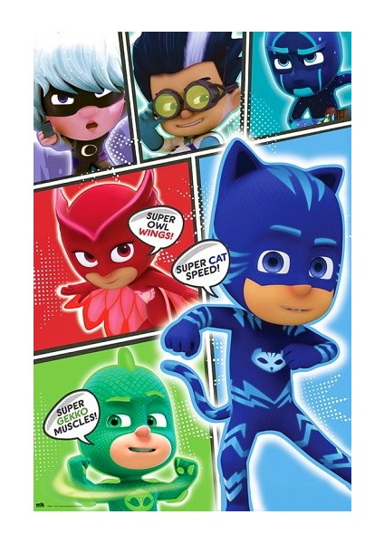 Pj Masks Maxi Poster