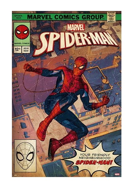 Marvel Spiderman Comic Maxi Poster