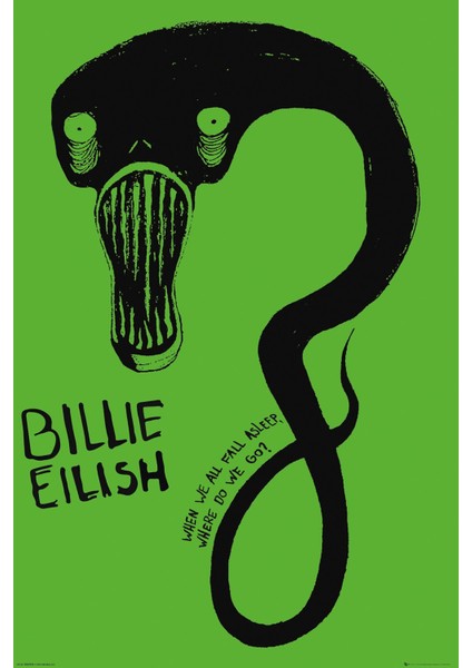 Billie Eilish Ghoul Maxi Poster