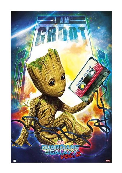 Guardians Of Galaxy One Baby Groot Maxi Poster
