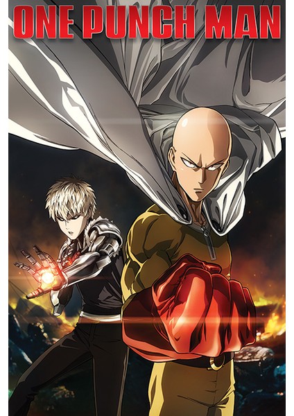 One Punch Man Destruction Maxi Poster