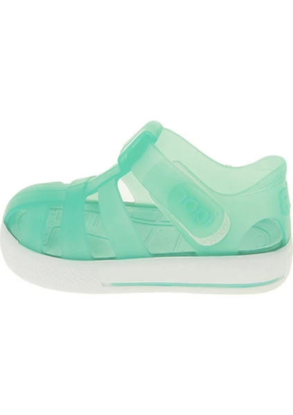 Star Kaymayı Önleyen Flex Foam Cırtlı Şeffaf Sandalet Unisex Çocuk SANDALET S10171 U