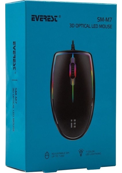 Sm-M7 3D Optik LED Mouse