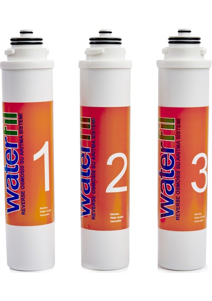 Waterlife Uyumlu Tak Çevir 3'lü Filtre Takım