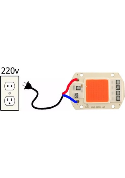 Gün Işığı Projektör Cob LED 50 W Driver Çipli 220 V