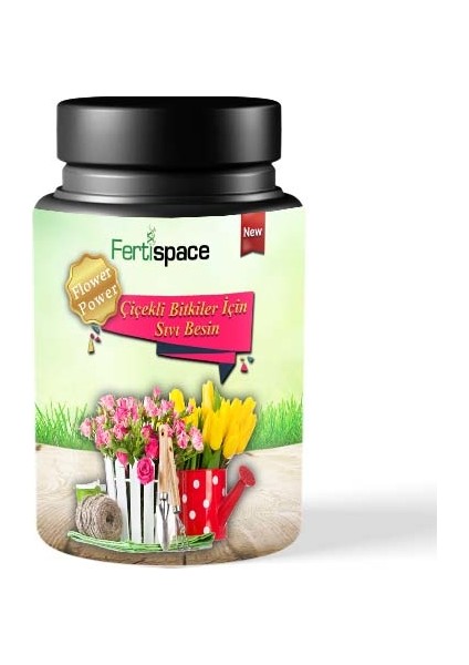 Fertispace Flower Power Çiçekli Bitkiler İçin Sıvı Besin