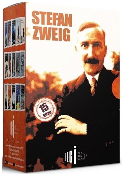 Stefan Zweig Set ( 15 Kitap) Kutulu - Stefan Zweig
