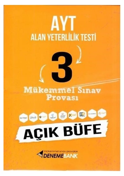 Denemebank Ayt Açık Büfe 3 Mükemmel Sınav Provası