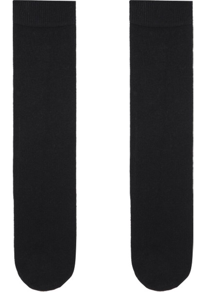 Siyah Kız Çocuktopuksuz 2 Li Pantolon Çorabı