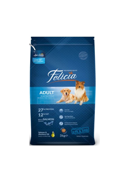 Medium Large Somonlu Yetişkin Köpek Maması 3 kg