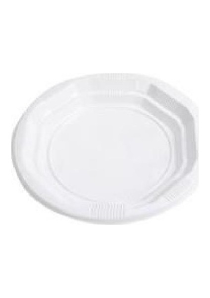 Plastik Tabak Kullan At Plastik Tabak Küçük Boy 100'lü