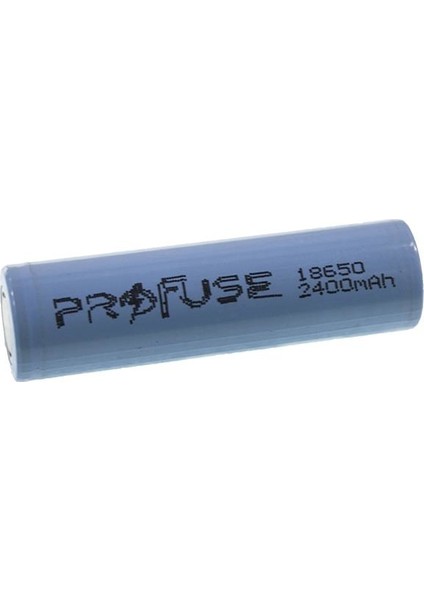 3.7V 2400MAH 18650 Li-Ion Şarjlı Pil - Başsız