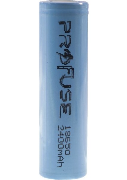 3.7V 2400MAH 18650 Li-Ion Şarjlı Pil - Başsız