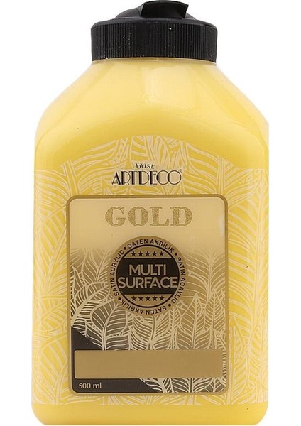 211 Gold Akrilik Boya 500 ml Bal Sarısı