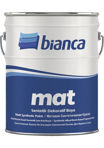 Sentetik Mat Boya 750 ml 9003 Beyaz