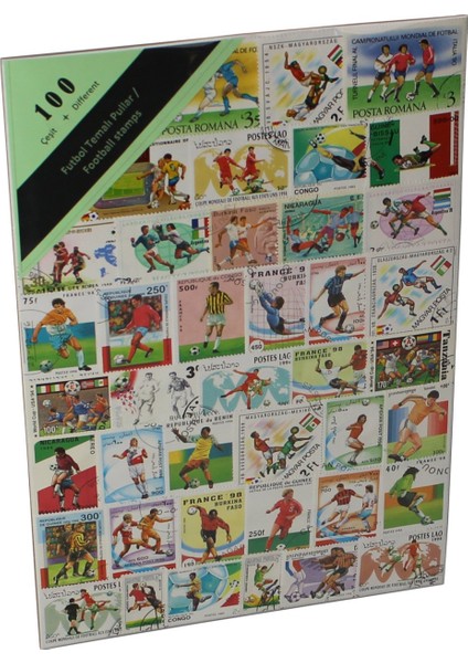 Filateli Başlangıç Paketi - Futbol Pulları ile