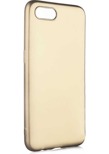 Realme C2 Kılıf Premier Silikon Esnek Koruma Gold