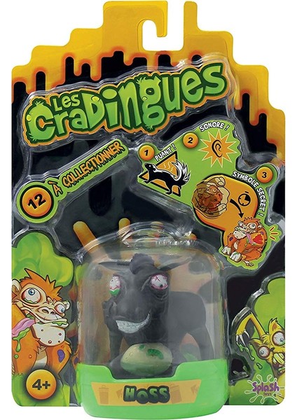 Splash Toys Grungies Kokulu Kokuşuklar Hoss Black