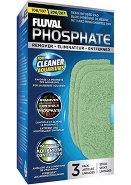 107207 Phosphate Remover 3 'lü Paket