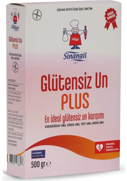 Glutensiz Plus Un 500 gr 6'lı