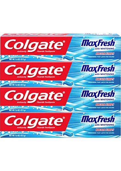 Max Fresh Cool Mint 4'lü 100 ml