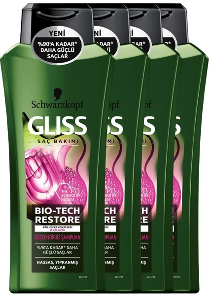 Gliss Bio-Tech 500 ml x 4 Adet