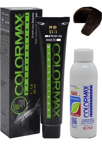 6.11 Yoğun Koyu Küllü Kumral + Oksidan Krem 90 ml