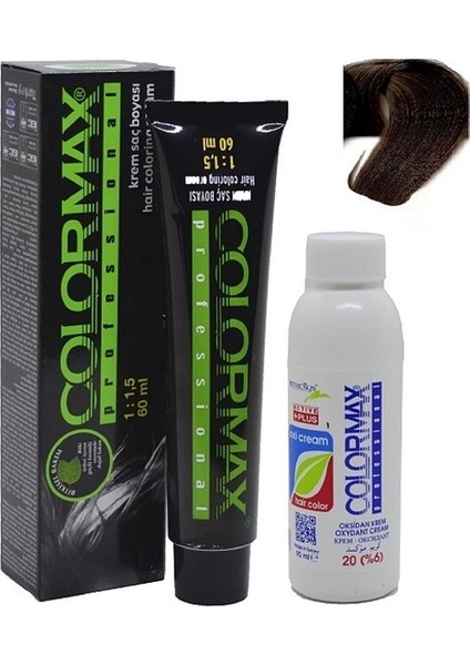 6 Koyu Kumral + Oksidan Krem 90 ml