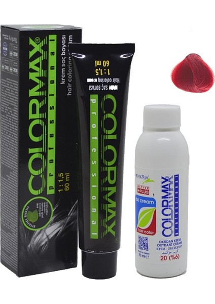 006 Kırmızı Düzeltici + Oksidan Krem 90 ml