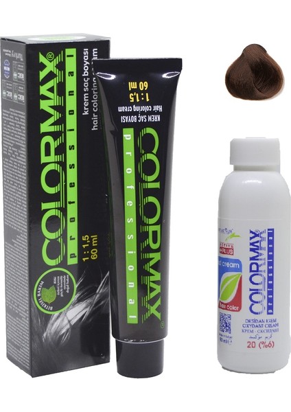 7.35 Kumral Dore Akaju + Oksidan Krem 90 ml