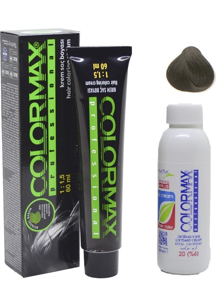 6.1 Koyu Küllü Kumral + Oksidan Krem 90 ml