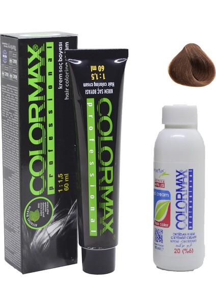 7.74 Yoğun Karamel + Oksidan Krem 90 ml