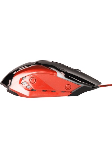 Strike 0111 Kablolu Rgb Gaming Mouse Kırmızı