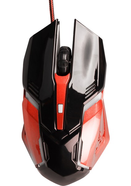 Strike 0111 Kablolu Rgb Gaming Mouse Kırmızı