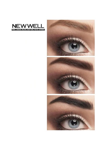 New Well Makeover Light Brown Kaş Kirpik Boyası Açık Kahverengi 15 ml