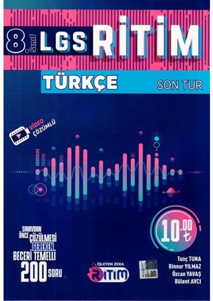 8. Sınıf LGS Türkçe Ritim Son Tur - Binnur Yılmaz