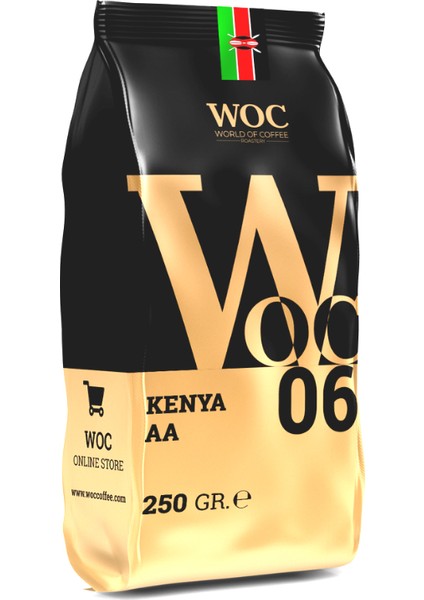 Coffee 250gr Kenya AA Çekirdek Filtre Kahve