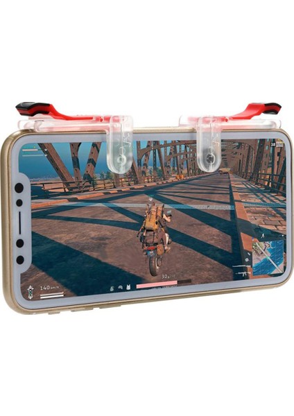 Ateş Düğmesi - PUBG - Tüm Oyun ve Telefonlar ile Uyumlu Oyun Konsolu - Universal Oyun Adaptörü